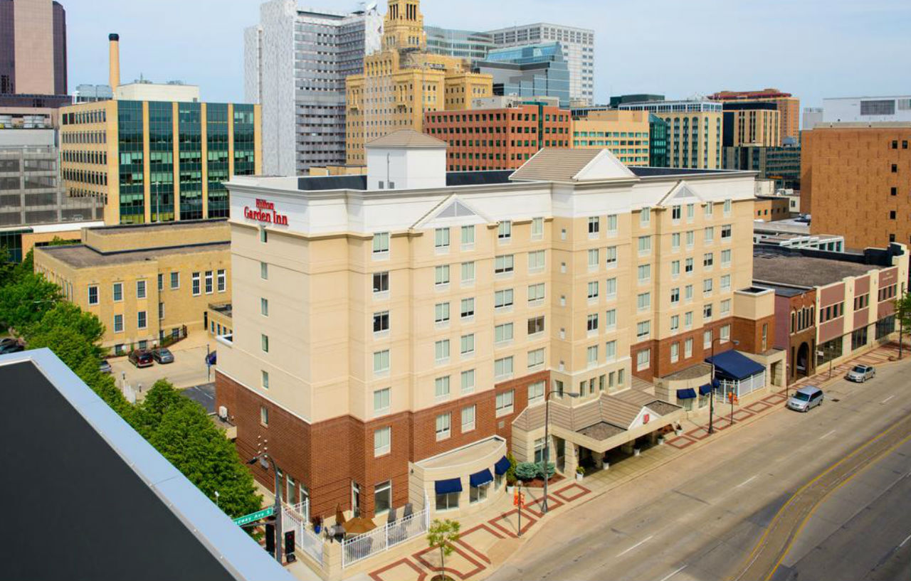 Hilton Garden Inn Rochester Downtown Esterno foto